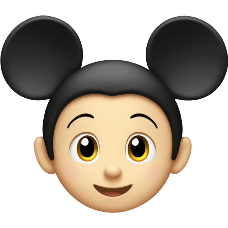 Mickey and Minine mouse emoji