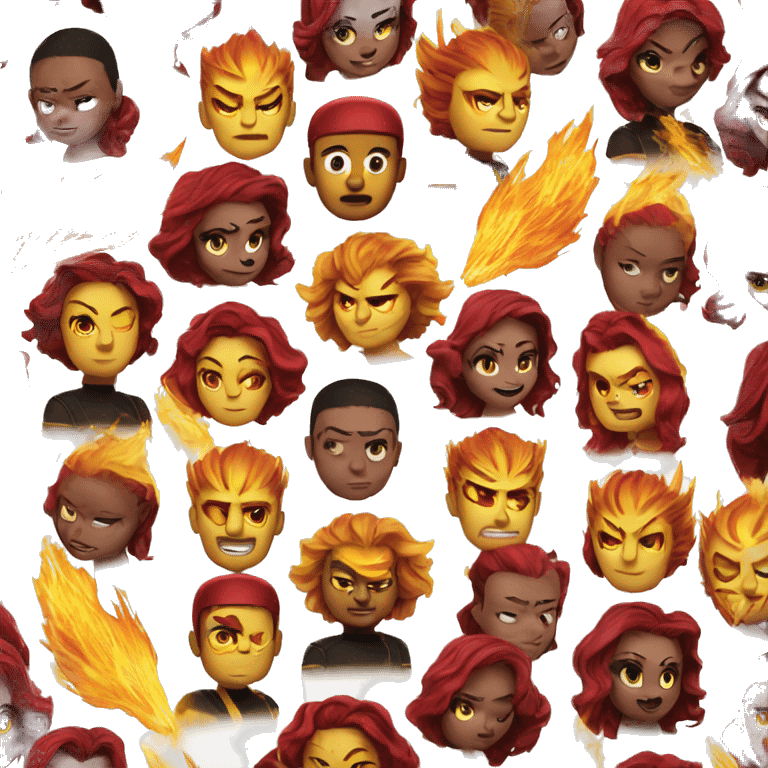 The dark phoenix  emoji