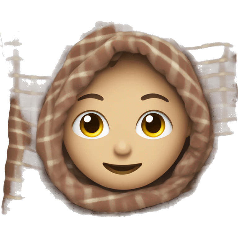 cozy blanket emoji