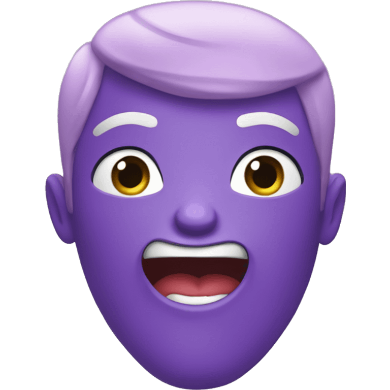 corazón morado pastel emoji