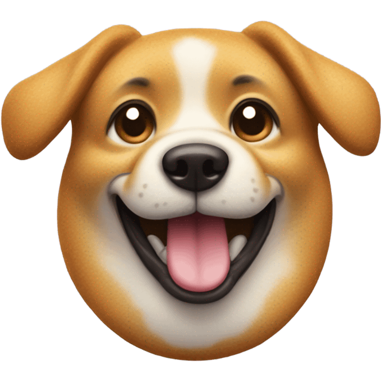 Dog cookie emoji