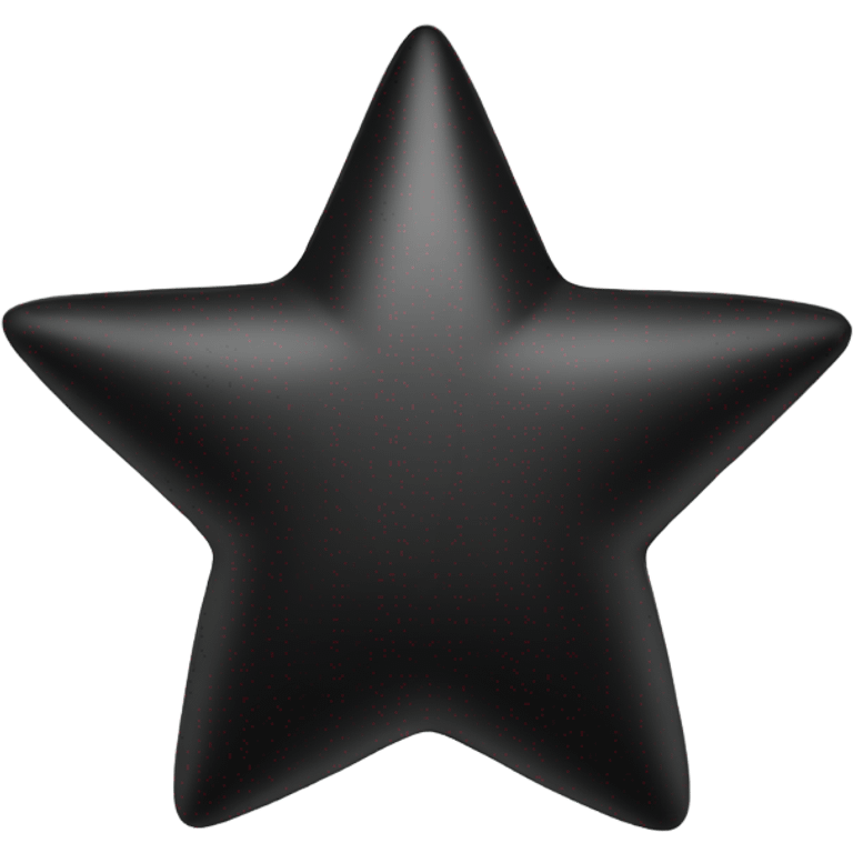 Star black emoji