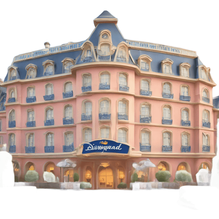 Disneyland Paris hotel emoji