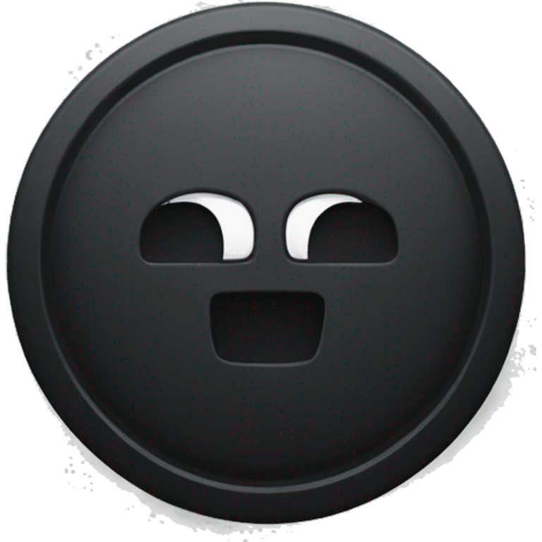 Black button key  emoji