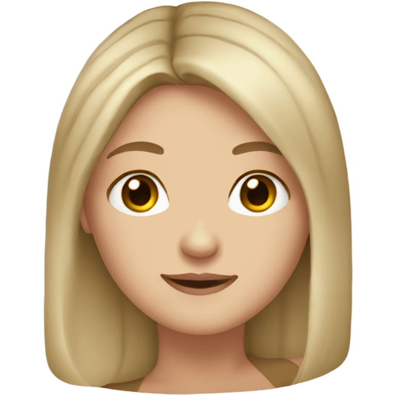 ashy blond hair girl,freckles,hazel eyes,middle part  emoji