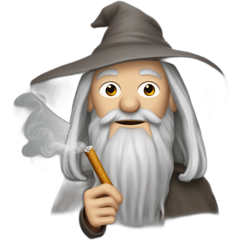 gandalf smoking emoji