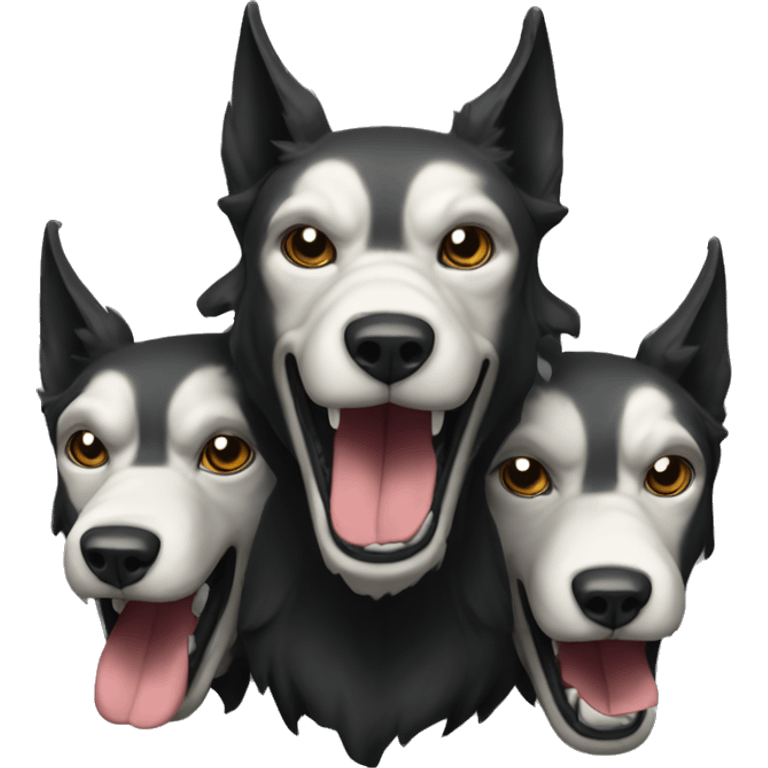 Three head Cerberus  emoji