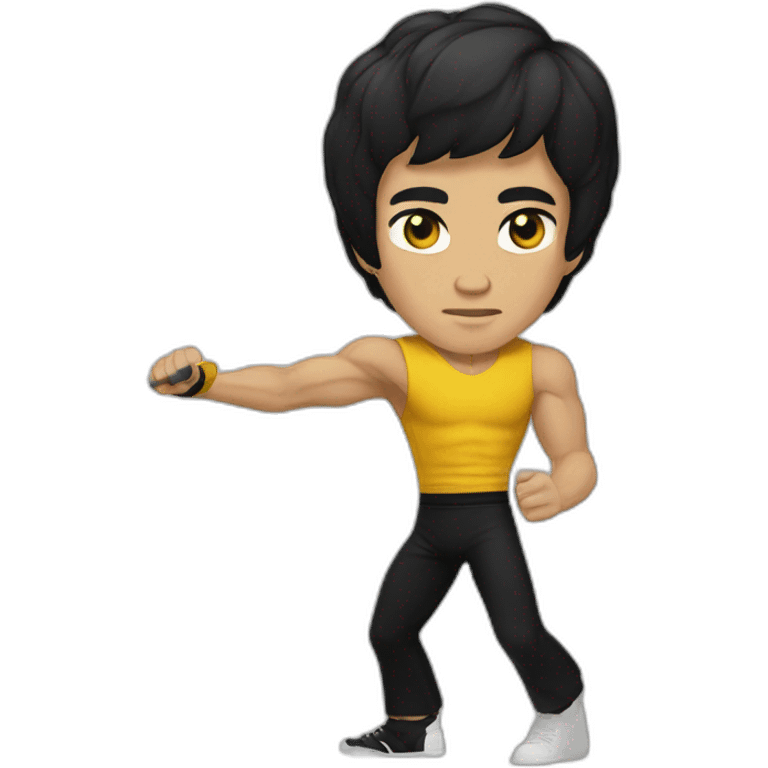 Bruce lee emoji