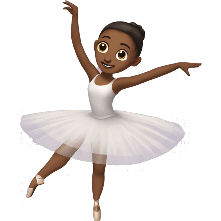 Ballet pirouette emoji