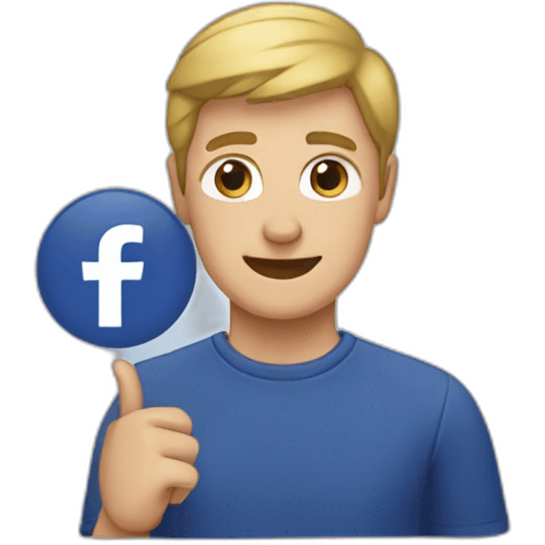 facebook logo emoji