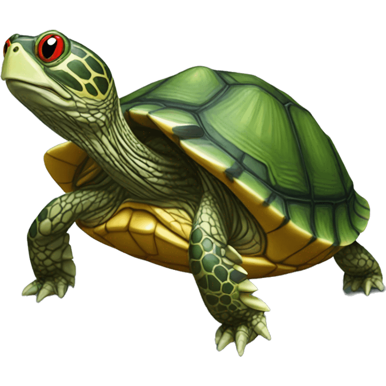 Red-Eared Slider turtle terrapin emoji