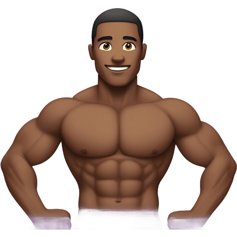 Lean healthy dude emoji