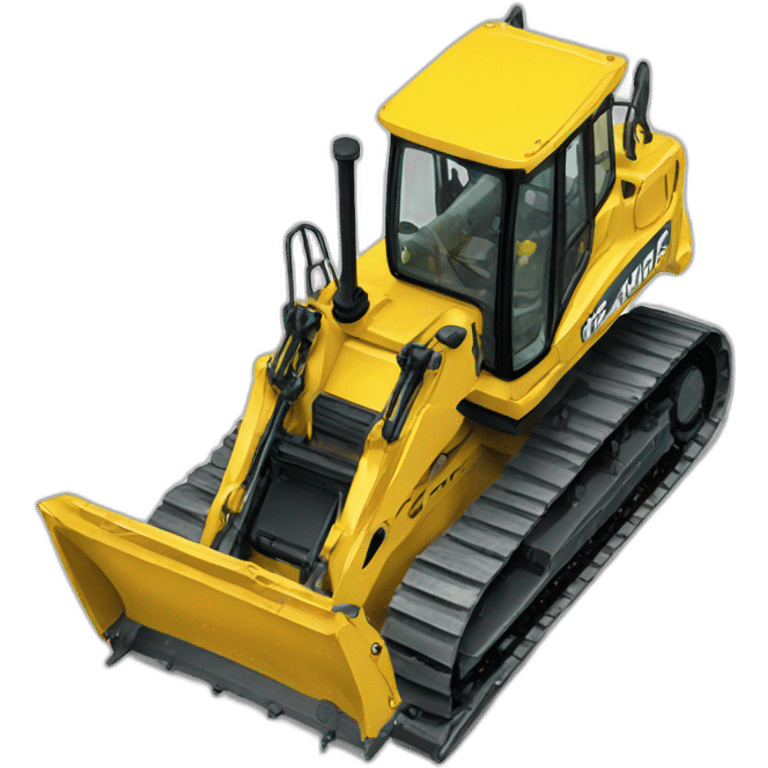 Komatsu excavator emoji