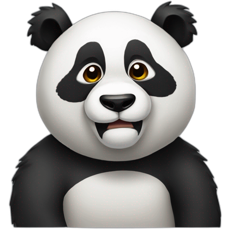 Fatigué panda emoji