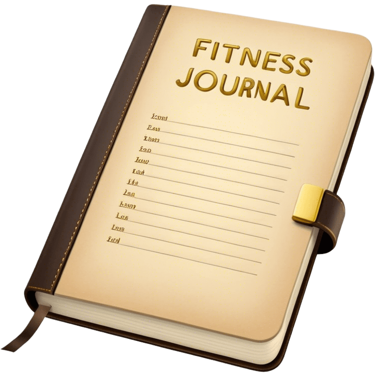 Fitness journal

 emoji