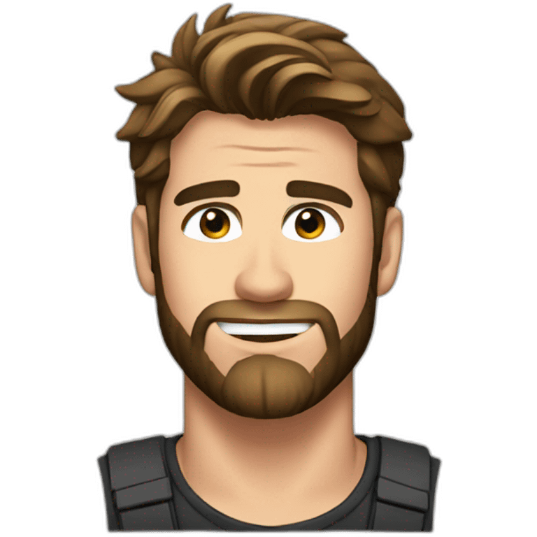 liam Hemsworth emoji