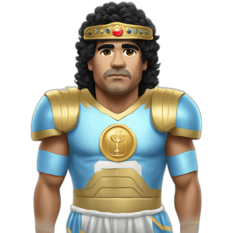 Maradona-dressed-as-a-god emoji