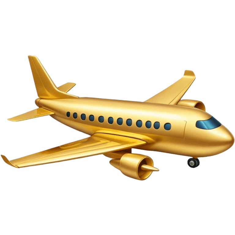 gold airplain  emoji