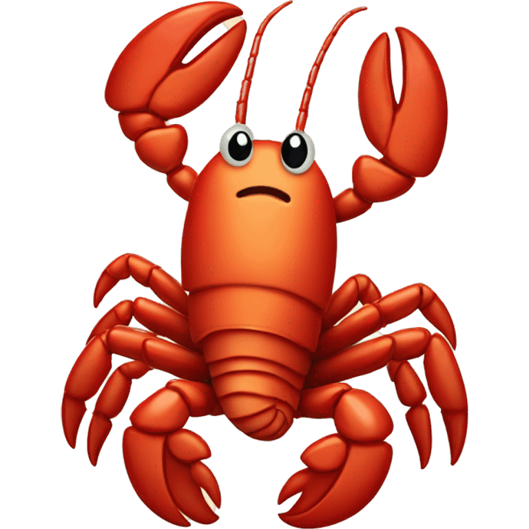 A cute lobster emoji