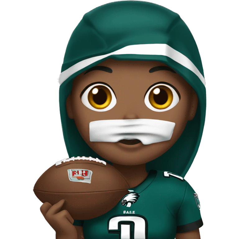 woma nfl eagles fan emoji