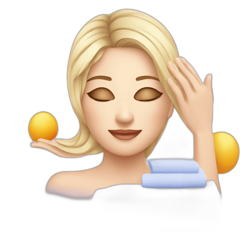 massage cosmetik emoji