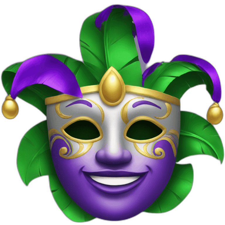 mardi gras emoji