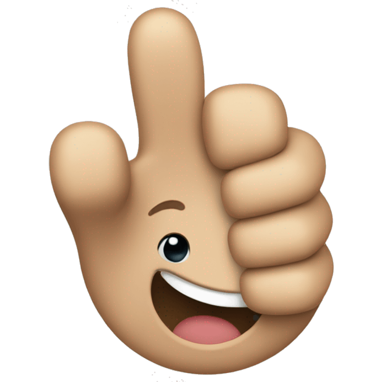 Thumbs up emoji