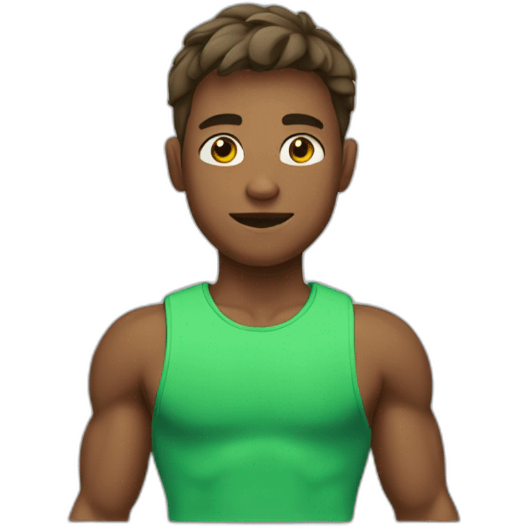 Fitness boy emoji