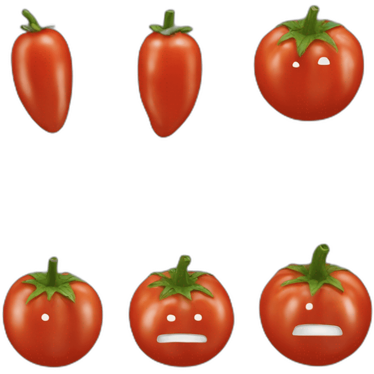 Poivron sur tomate emoji