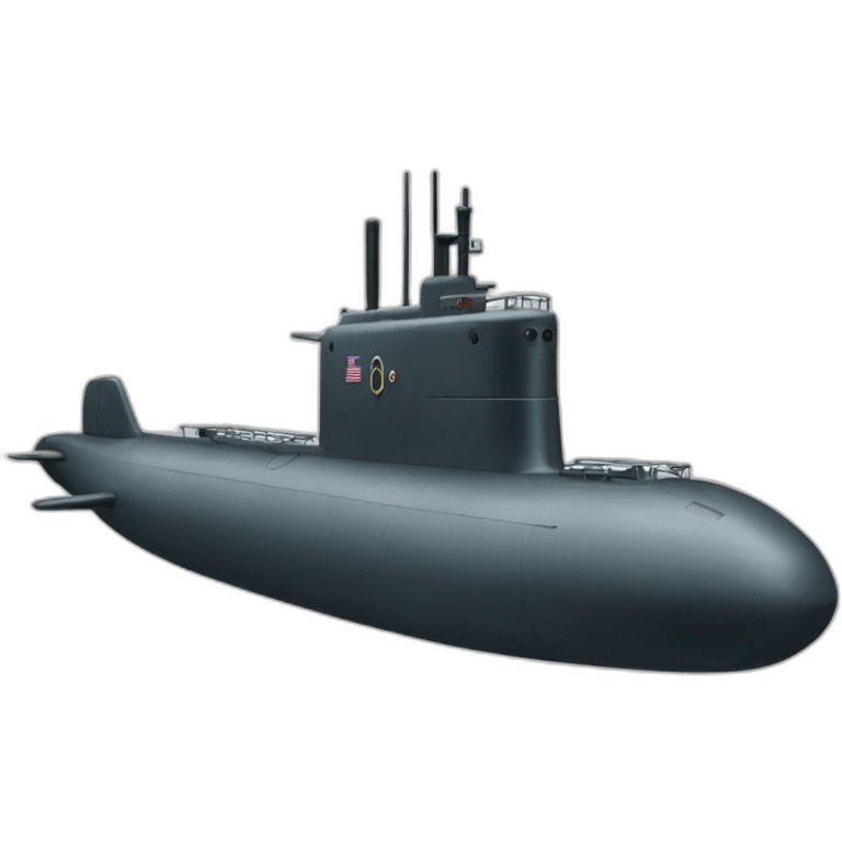 Military-submarine emoji