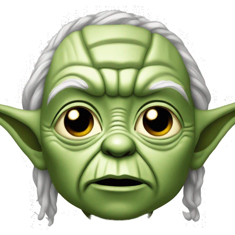 Yoda from stars wars emoji