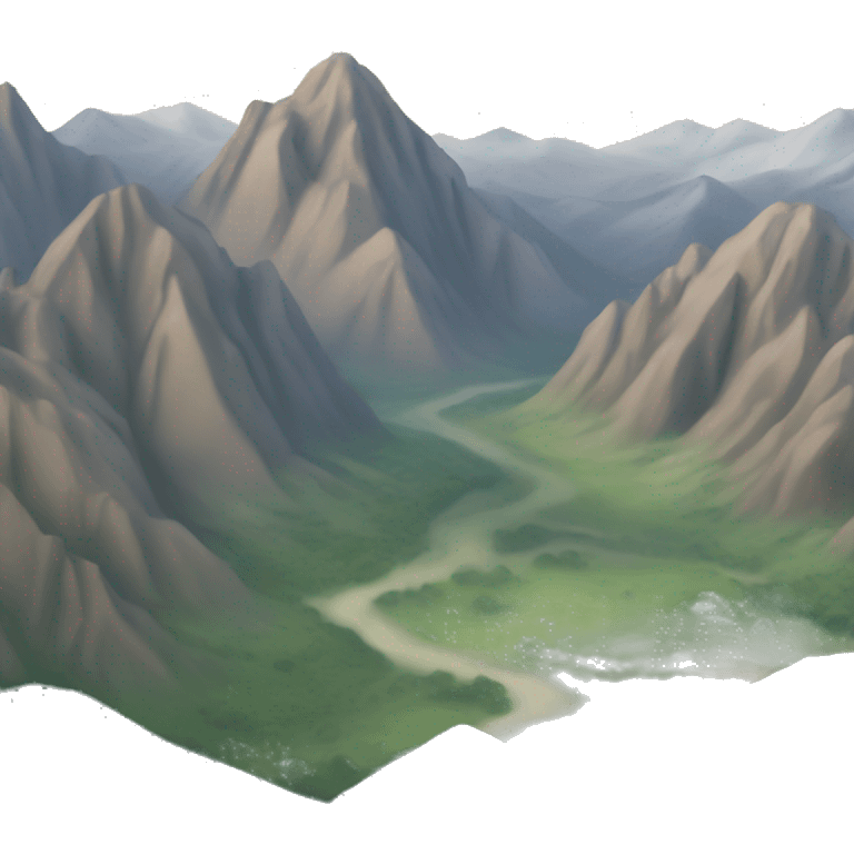 mountainous area emoji