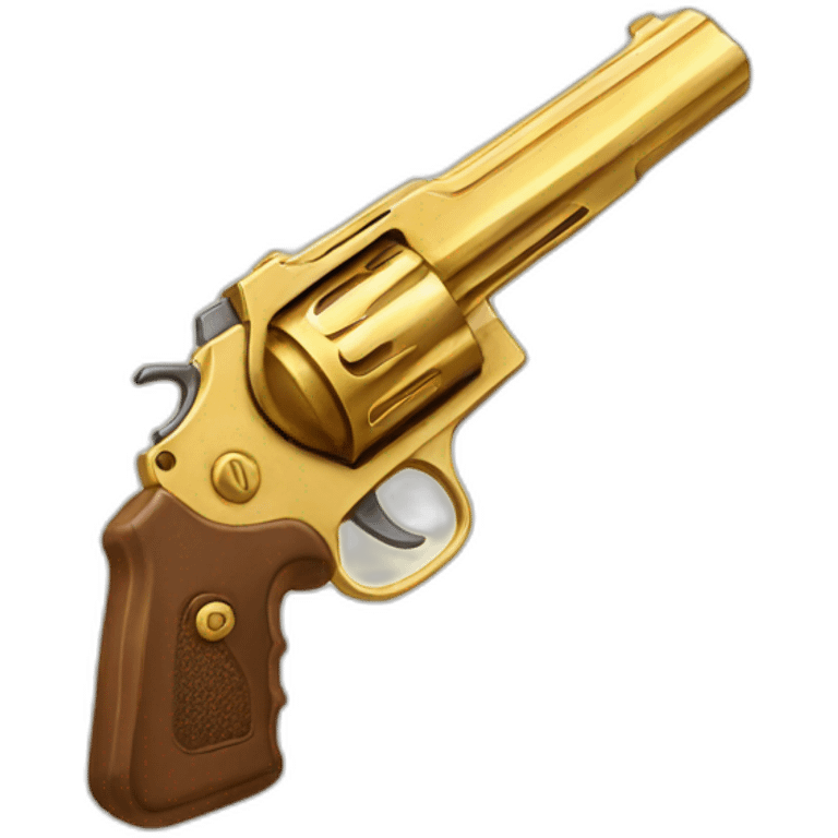 Golden gun emoji