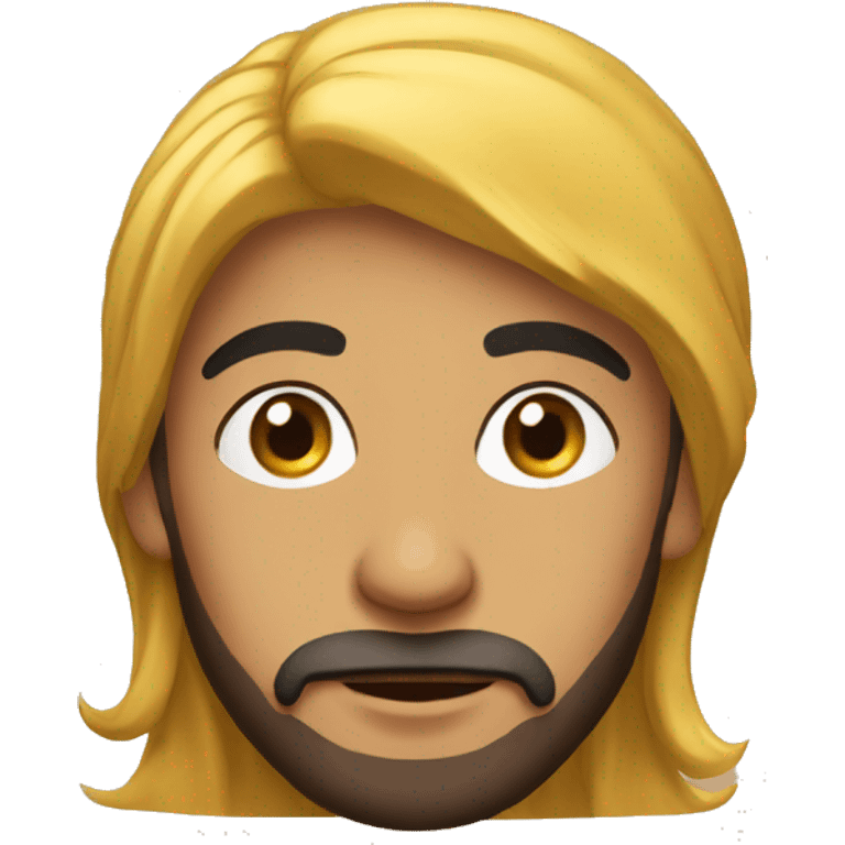 arabe avec cheveux frisés  emoji