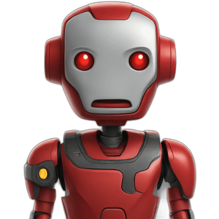 red robot 10 emoji