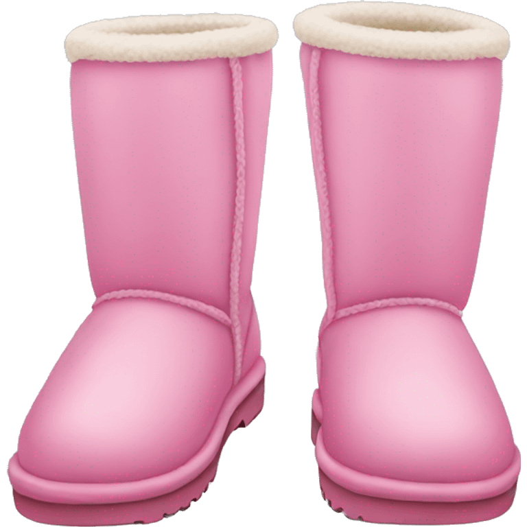 Pink uggs emoji