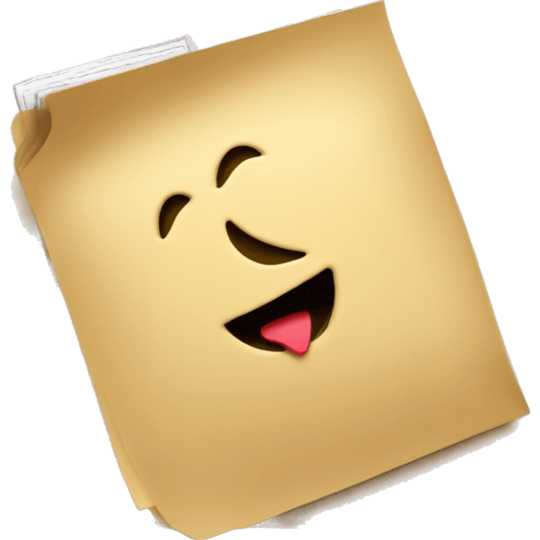 a file folder with top secret stamp on it emoji