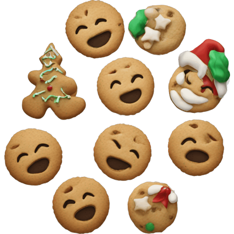 cristmas cookies emoji