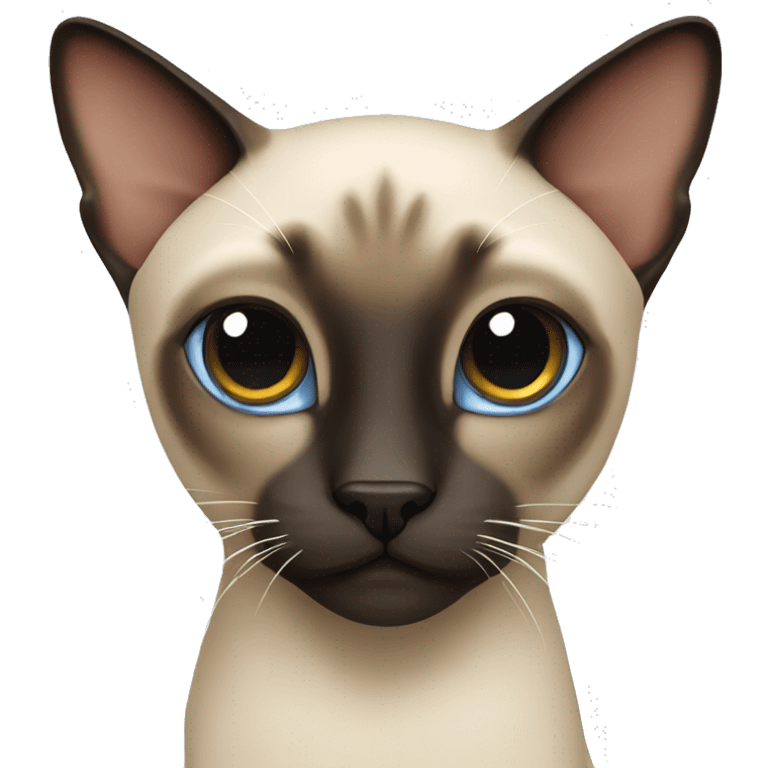 Siamese cat emoji