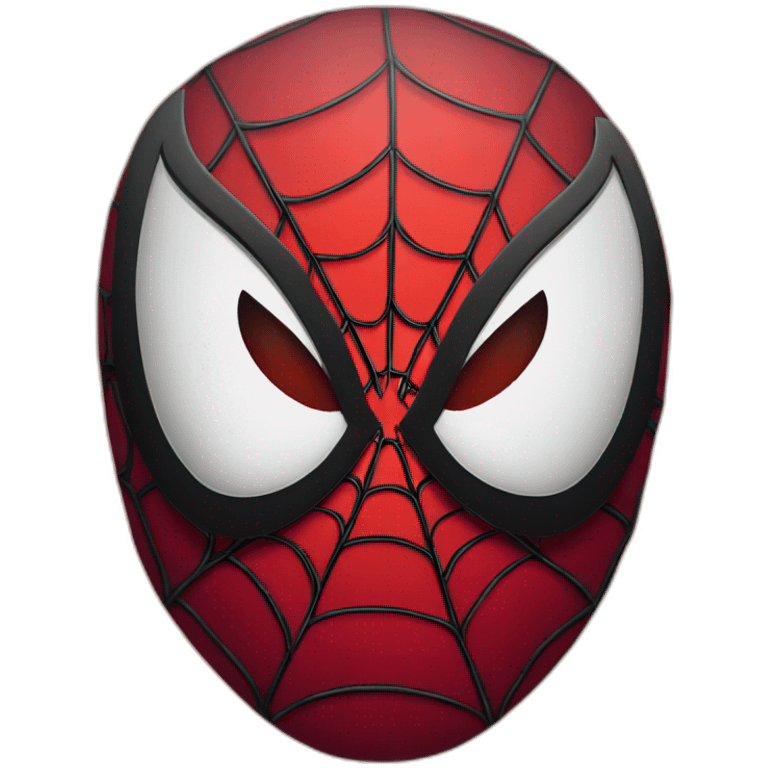 spiderman-face-in-a-circle red emoji