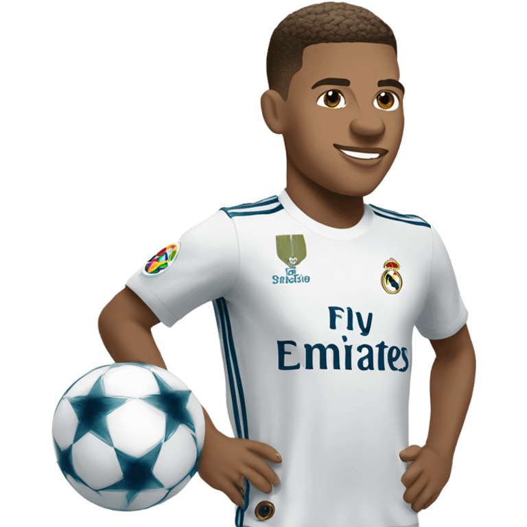 Mbappé Real madrid emoji