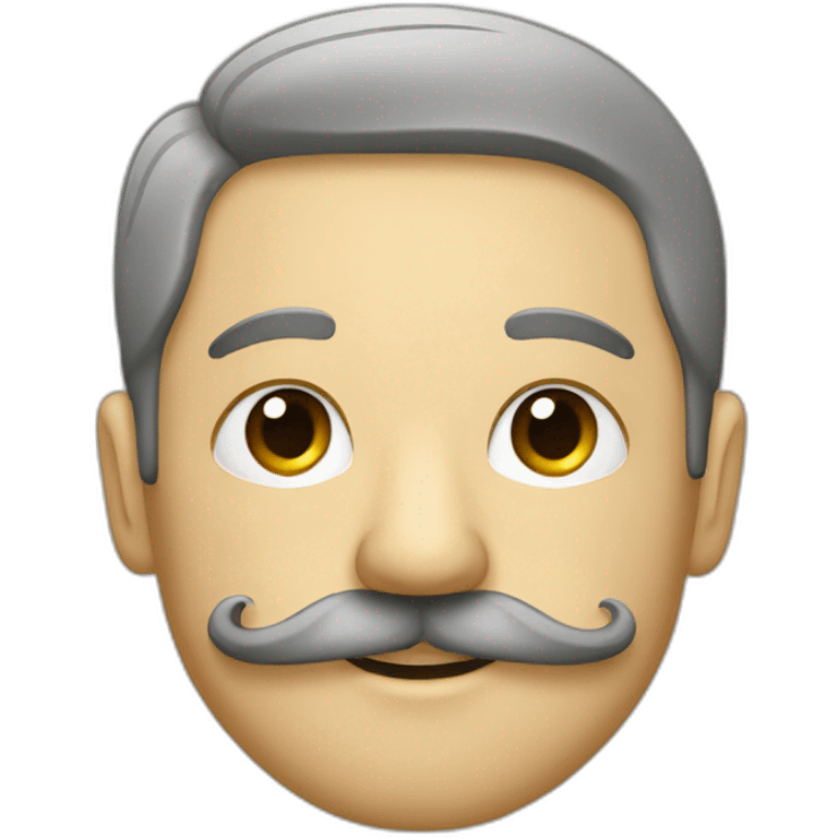 Deutsh with mustach emoji