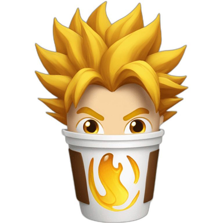 coffee-super-saiyan emoji