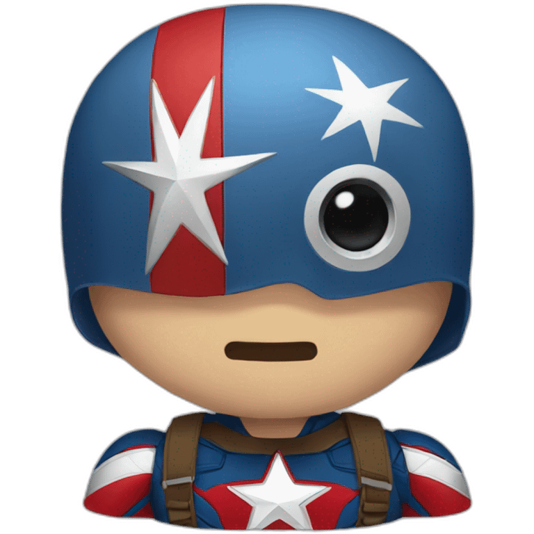 Captain America but for Wales emoji