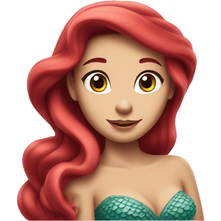 Ariel from The Little Mermaid  emoji