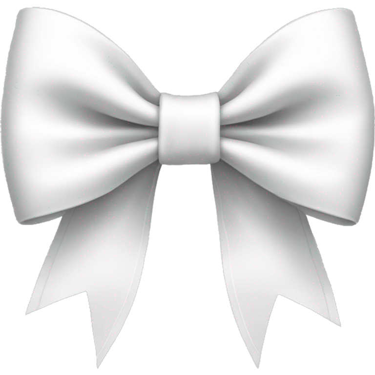 white bow emoji