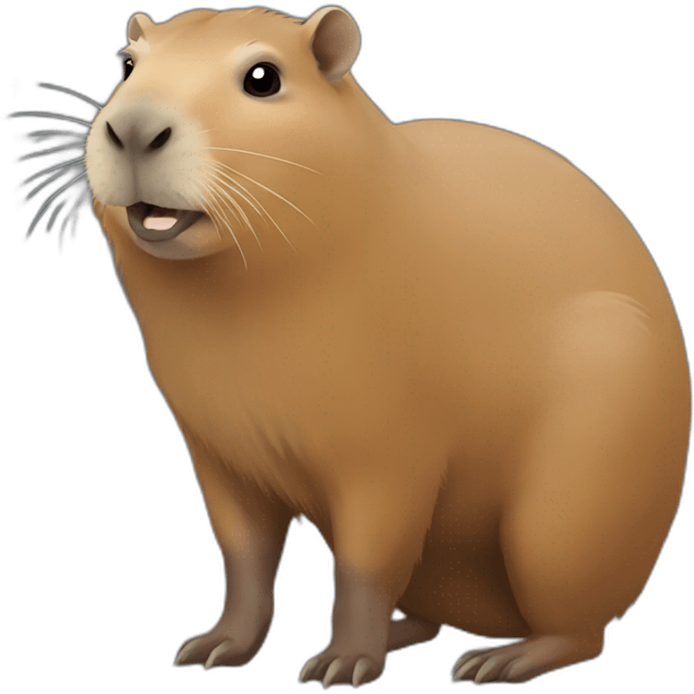 Capybara emoji