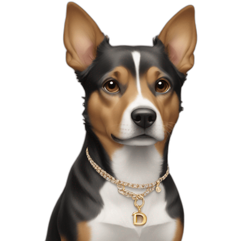 Dior犬 emoji