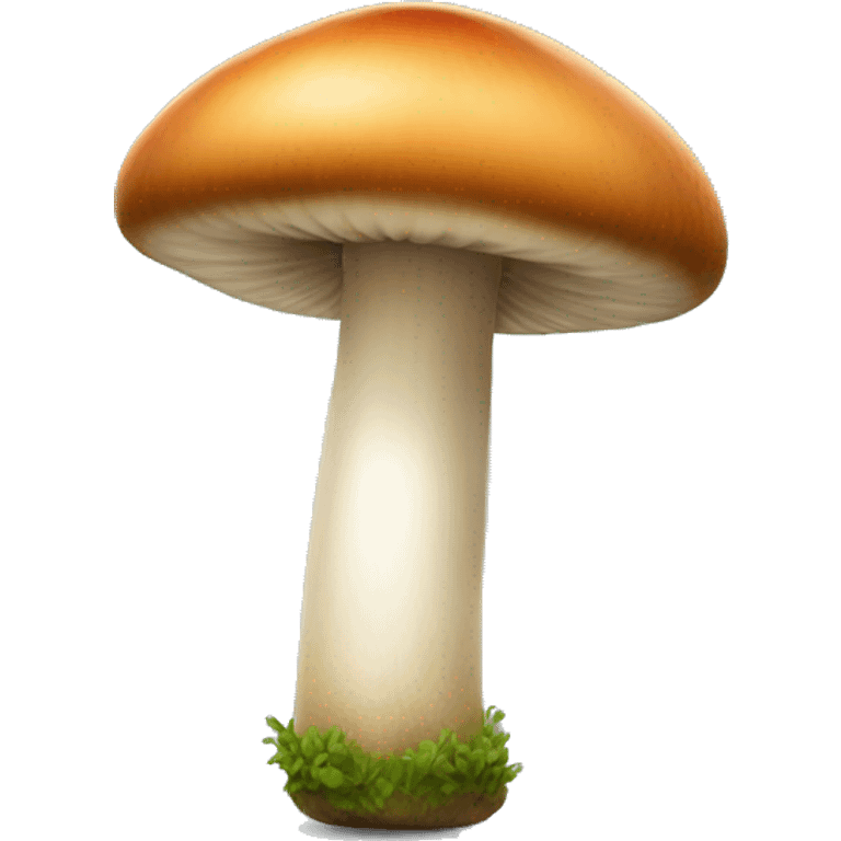 Un champignon heureux emoji