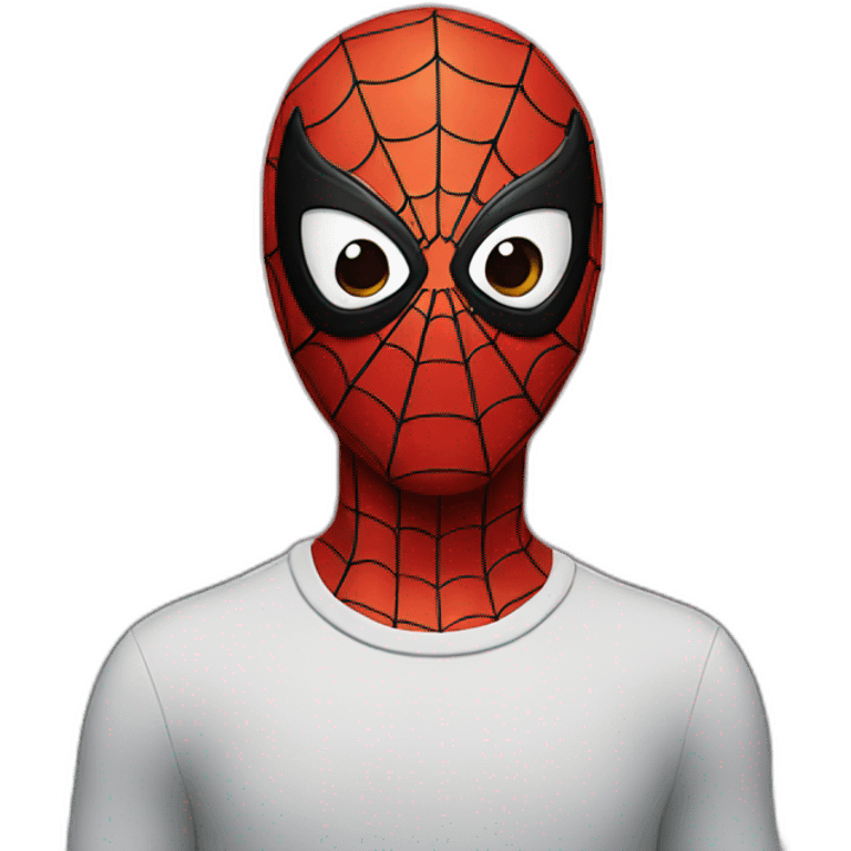 Christmas spiderman emoji